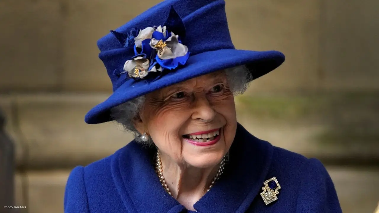 Queen Elizabeth II's Iconic Lotus Gown Featured in London Exhibit