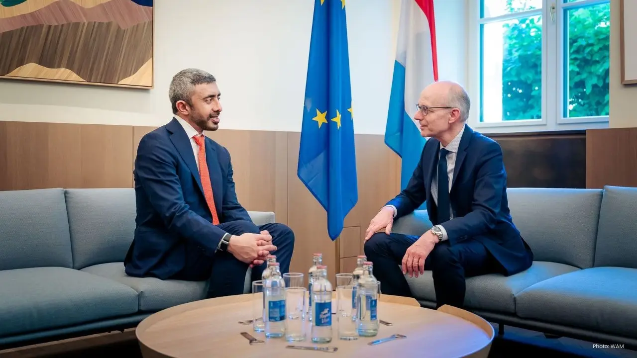 UAE and Luxembourg Strengthen Relations Amid Regional Security Concerns