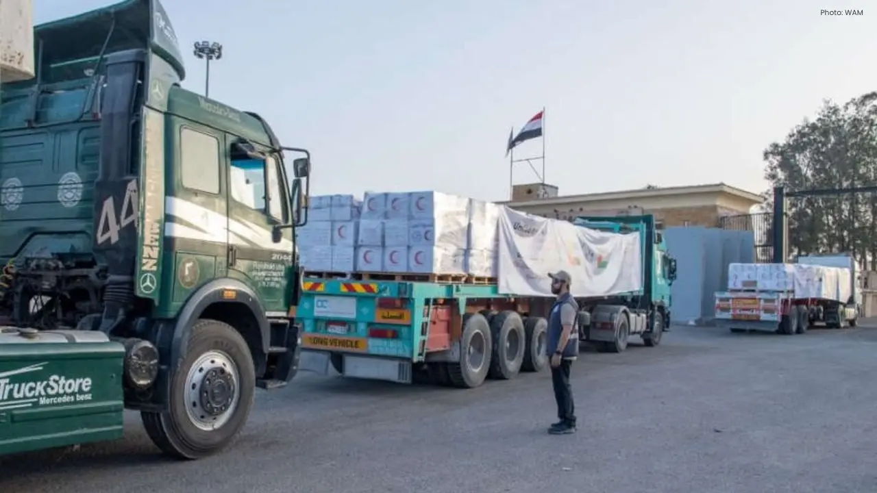 UAE Delivers Essential Eid Aid to Gaza Ahead of Celebrations