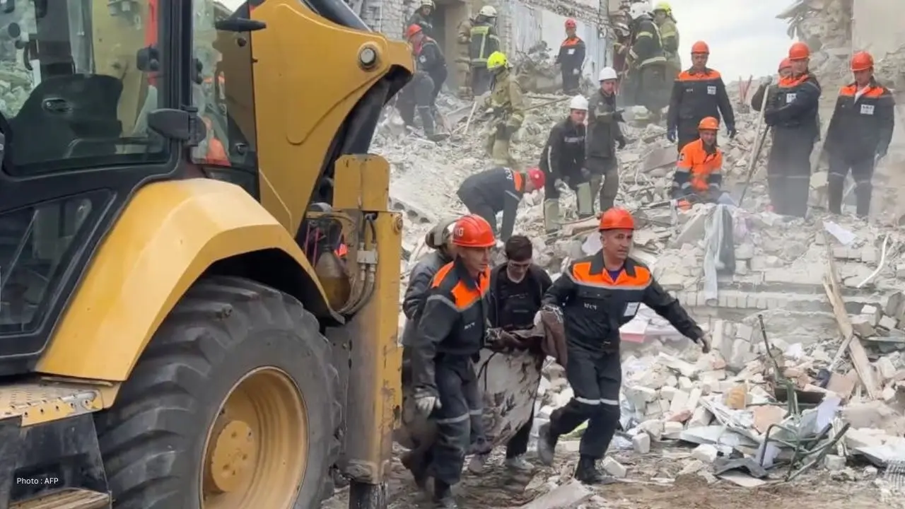 Ukrainian Strike On College In Russian-Occupied Town Kills 18  Officials