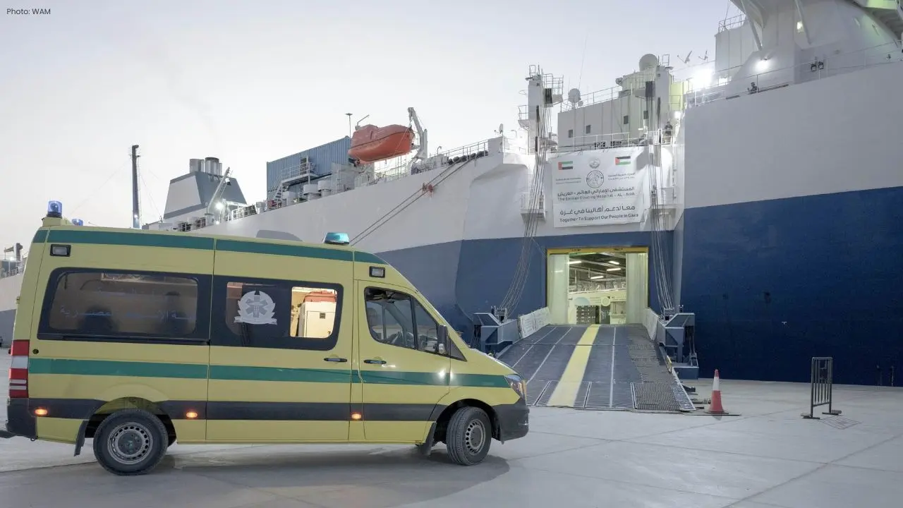 Floating Hospital from UAE Extends Care to More Gaza Patients