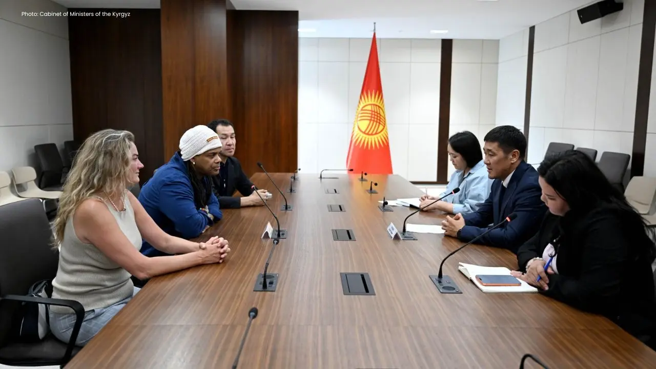 Enigma's Andrew Donalds Visits Kyrgyzstan