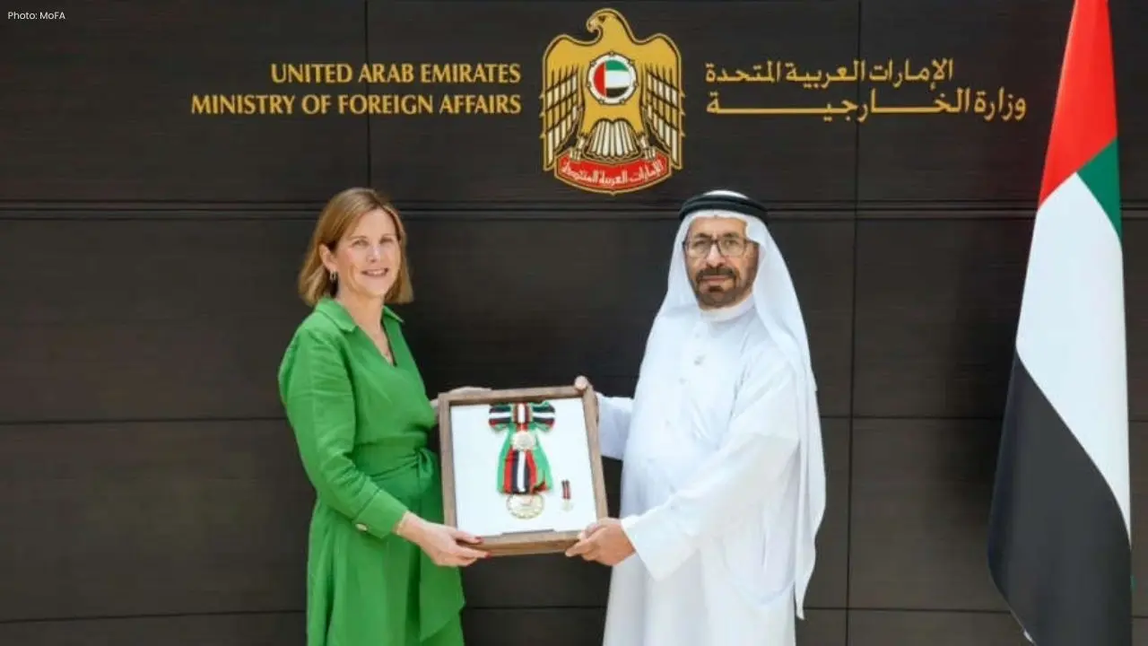 UAE Bestows Order of Zayed II on Ambassador Elison Milton