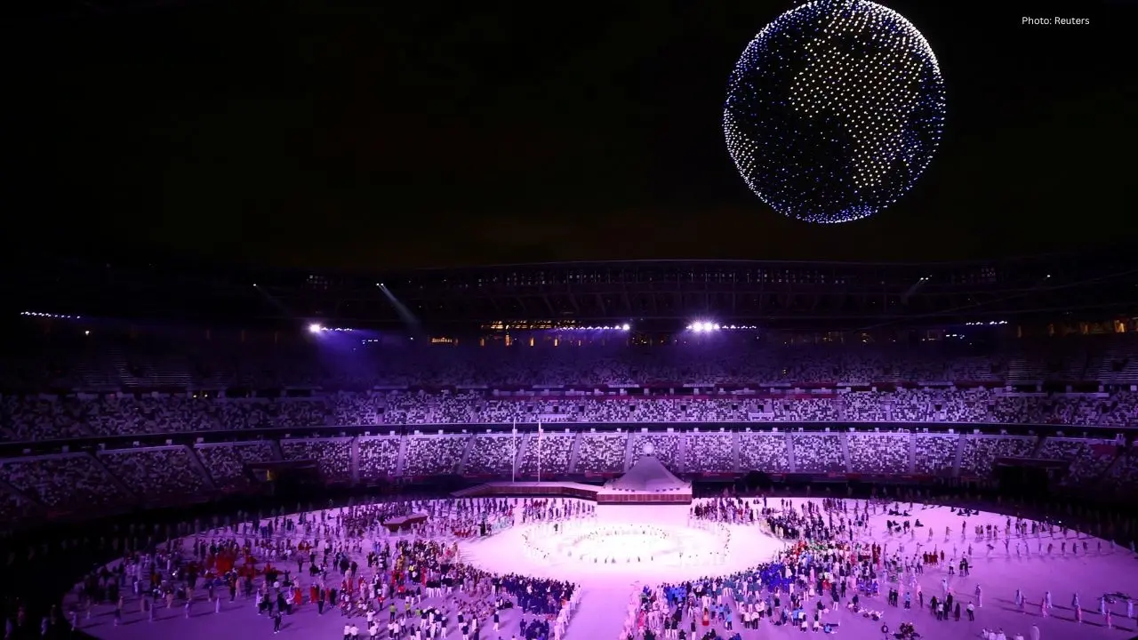 Sydney Drone Show Disaster Caught On Video As Nearly 90 Drones Plummet Into Harbour  Future Shows Cancelled