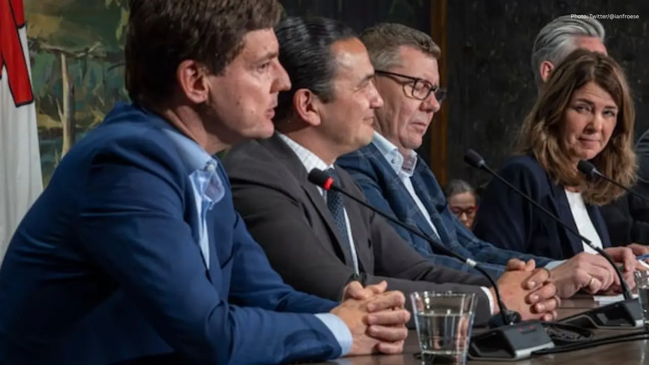 Alberta  Manitoba Premiers Spar Over Treaty Rights And Separatism At Conference Conclusion