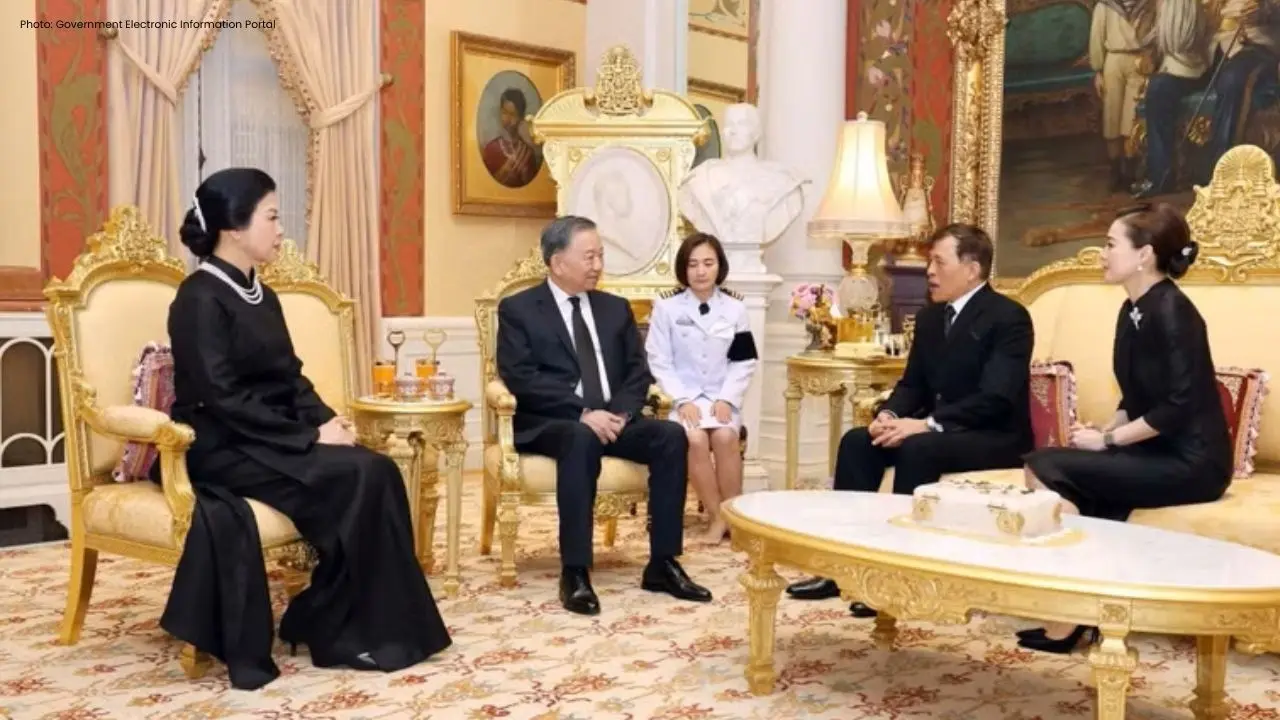 Strengthening Bonds: Vietnam's To Lam Meets Thailand's Royal Family