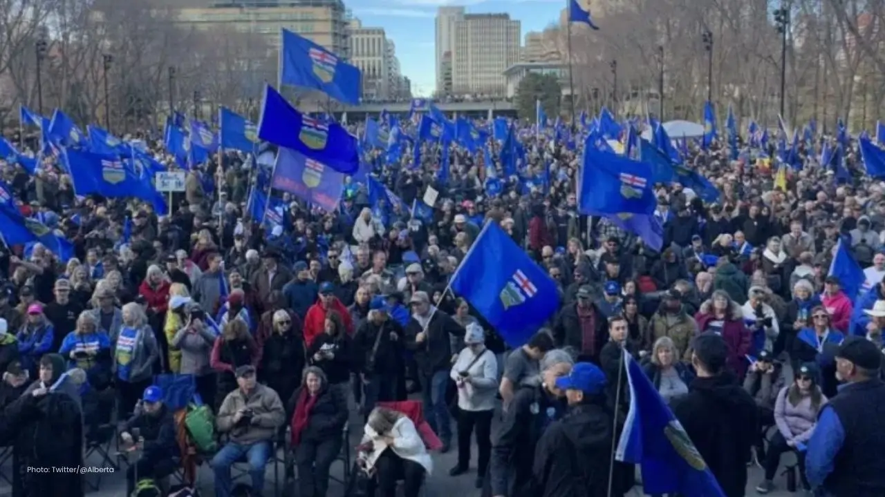 Thousands Rally Across Alberta As Separation Debate Grows