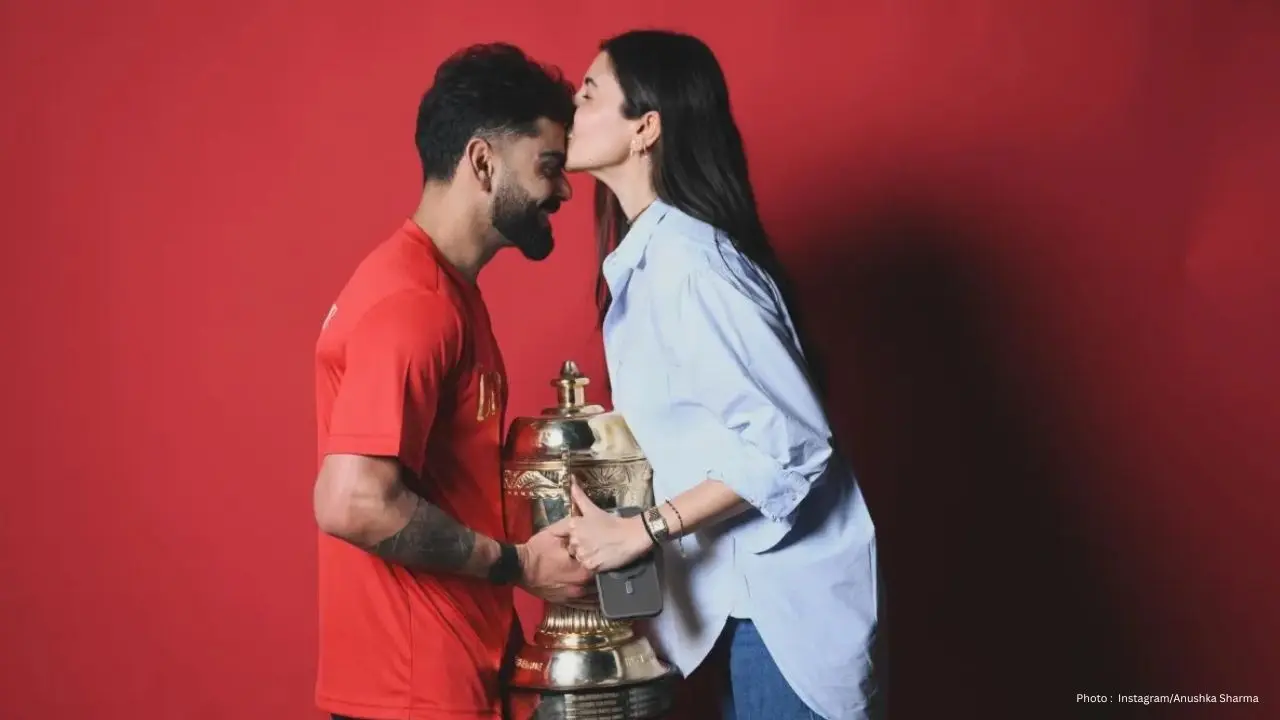 Virat Kohli and Anushka Sharma Relish RCB's IPL 2026 Victory