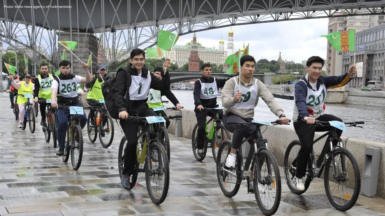 Turkmen Missions Celebrate World Bicycle Day