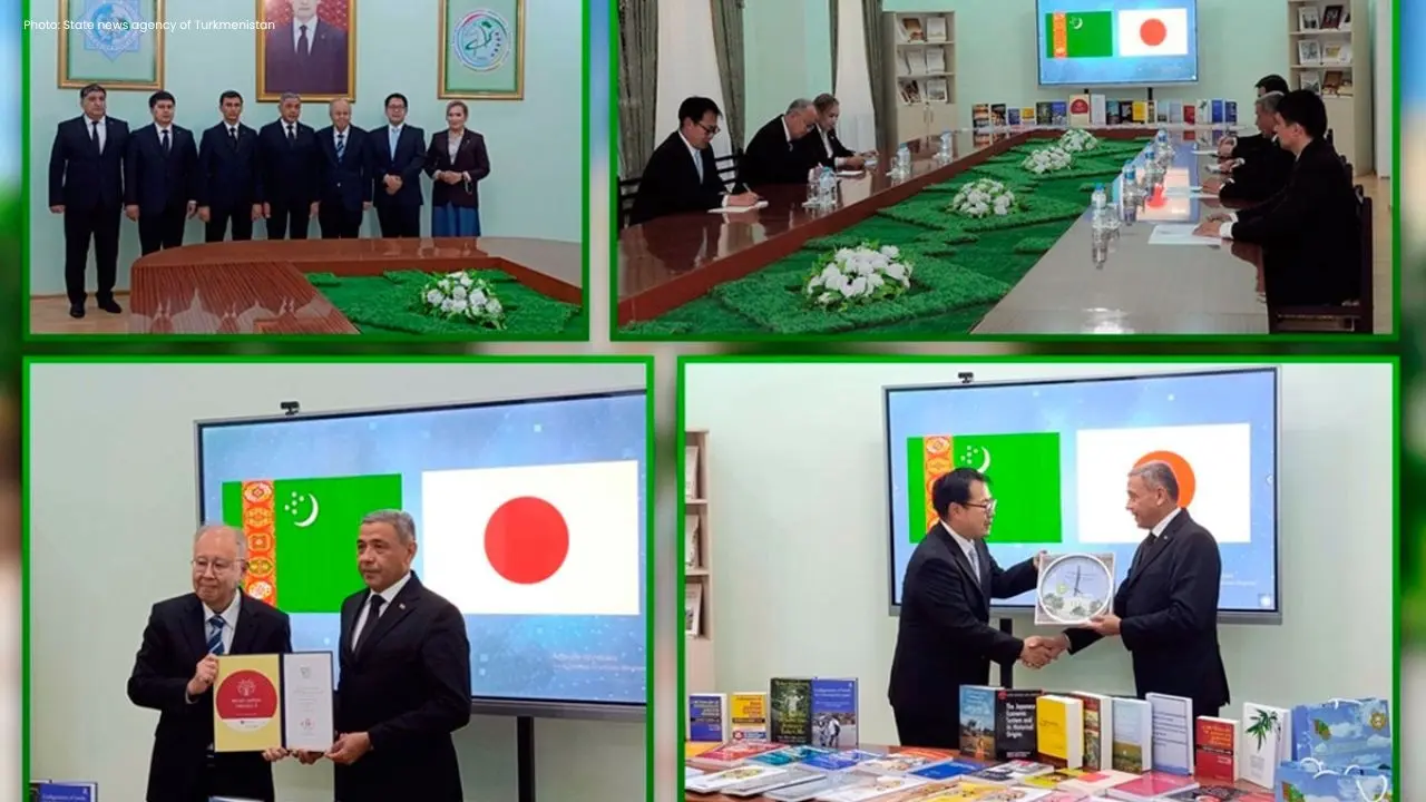 Japan's Gift of Knowledge to Turkmen Agricultural University