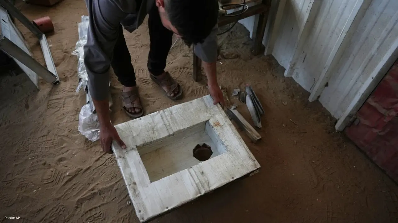 Gaza's Tent Camps Struggle with Severe Sanitation Issues
